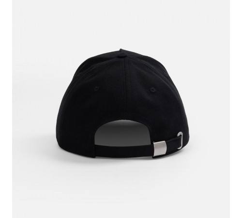 Бейсболка Classic 2.0, черная с красным кантом