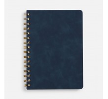 Ежедневник Spiral, недатированный, синий