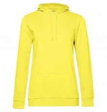 Толстовка с капюшоном женская Hoodie, желтая