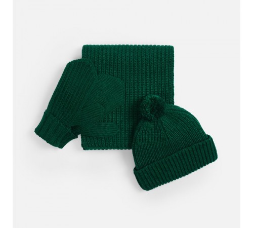 Варежки Nordkyn, темно-зеленые
