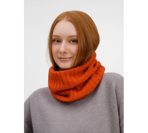 Снуд ComFleece, темно-оранжевый (кирпичный)