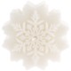 Свеча Snowflame 2, белая, 8 см
