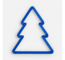 Подвеска «Елочка», 3D-печать, синяя