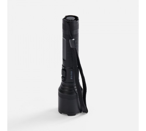 Фонарь аккумуляторный с фокусировкой луча FarSee, черный