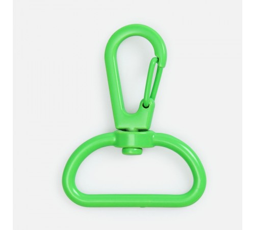 Застежка-карабин Snap Hook, L, зеленый неон