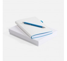 Набор White Shall, бело-голубой