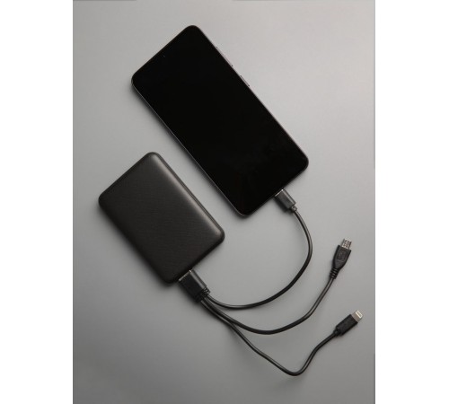 Внешний аккумулятор Uniscend Full Feel Type-C, 5000 мАч, черный