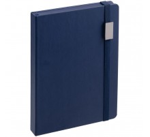 Ежедневник New Factor Metal, темно-синий
