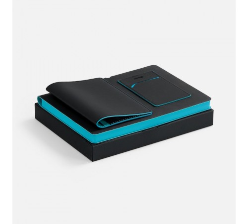 Набор Multimo, черный с бирюзовым