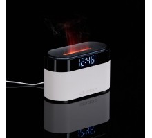 Увлажнитель-ароматизатор с часами и подсветкой ClockWave, белый