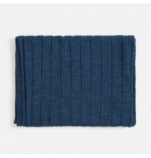 Шарф Metelitsa, синий меланж (джинс)