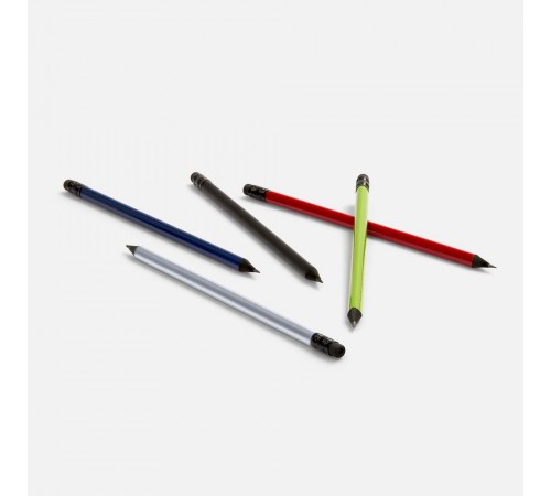 Карандаш простой Triangle Black с ластиком, черный