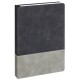 Ежедневник Horizon, недатированный, серый с черным