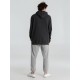 Толстовка с капюшоном унисекс Hoodie, серый меланж (антрацит)