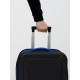 Чемодан Platta, черный с синим