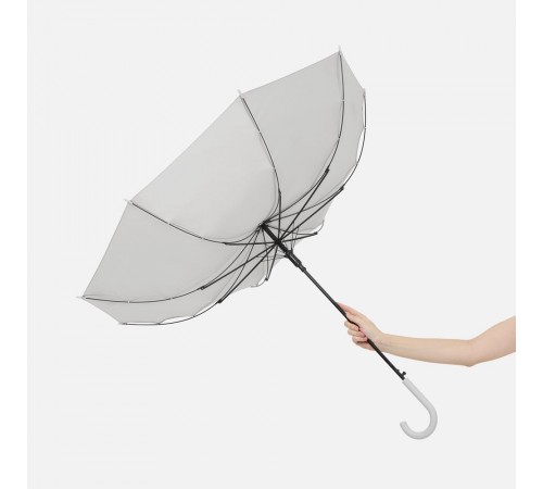 Зонт-трость Jolly Brolly, светло-серый