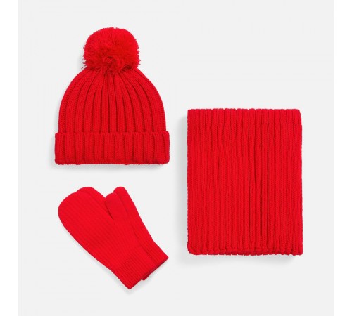 Шарф HappyGo, красный