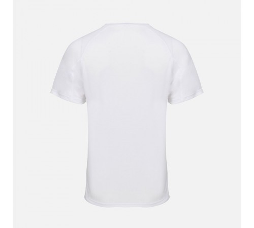 Футболка спортивная унисекс Vortex, белая