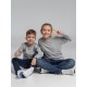 Свитшот детский Toima Kids 2.0, серый меланж