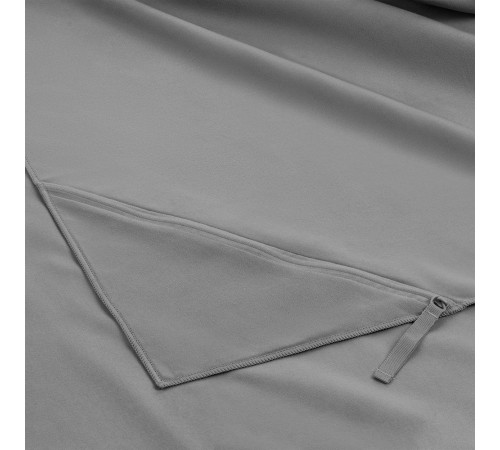 Полотенце спортивное Hard Work, серое