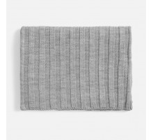 Шарф Metelitsa, серебристо-серый меланж