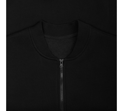 Бомбер унисекс Estado, черный