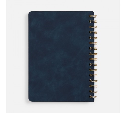 Ежедневник Spiral, недатированный, синий