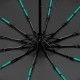 Зонт складной с УФ-защитой Ribstar, черный