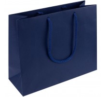 Пакет бумажный Porta S, горизонтальный, благородный синий