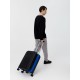 Чемодан Platta, черный с синим