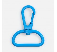 Застежка-карабин Snap Hook, L, голубая