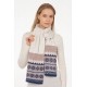 Шарф Joyful на заказ, XL, полушерсть