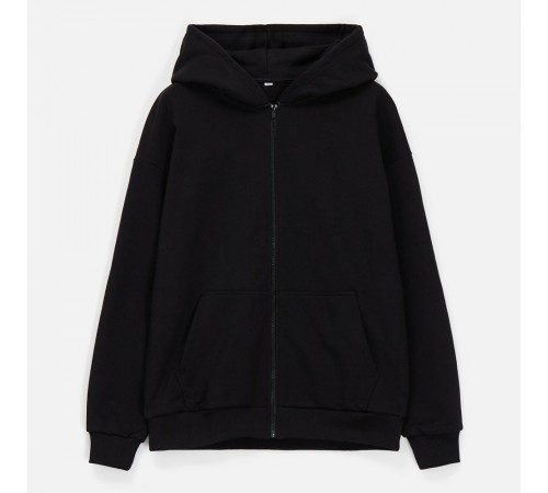 Толстовка унисекс оверсайз Sartoro, черная