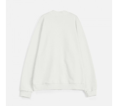 Бомбер унисекс Townie, молочно-белый