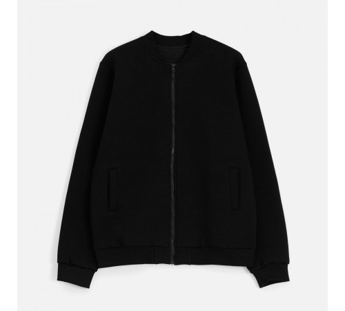 Бомбер унисекс Estado, черный