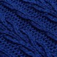 Плед Eloisa, темно-синий (кобальт)