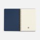 Ежедневник Spiral, недатированный, синий