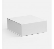 Коробка складная Quadra Fold, белая