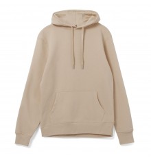 Толстовка с капюшоном унисекс Hoodie, бежевая