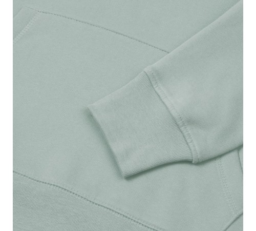 Толстовка с капюшоном унисекс Hoodie, серо-зеленая