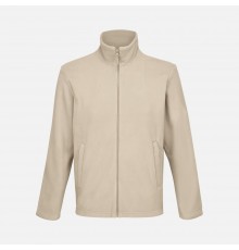 Куртка флисовая унисекс Nitro, серо-бежевая