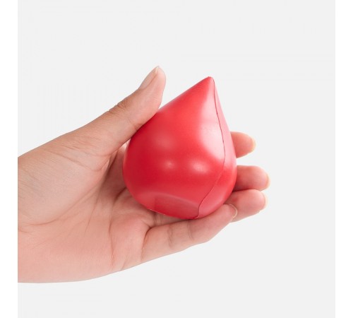 Антистресс «Капля», красный