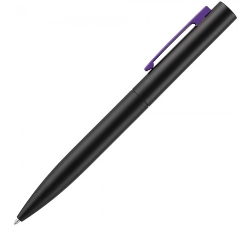 Ручка шариковая Inkolor, черная с фиолетовым Ручка шариковая Inkolor, черная с фиолетовым
