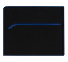 Картхолдер Multimo, черный с синим