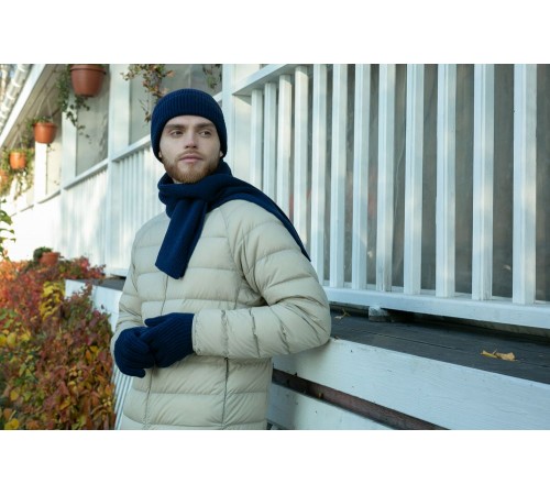 Шапка Bernard, темно-синяя