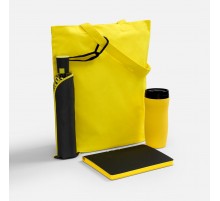 Набор Flexpen Black Walk, черный с желтым