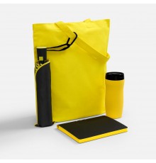 Набор Flexpen Black Walk, черный с желтым