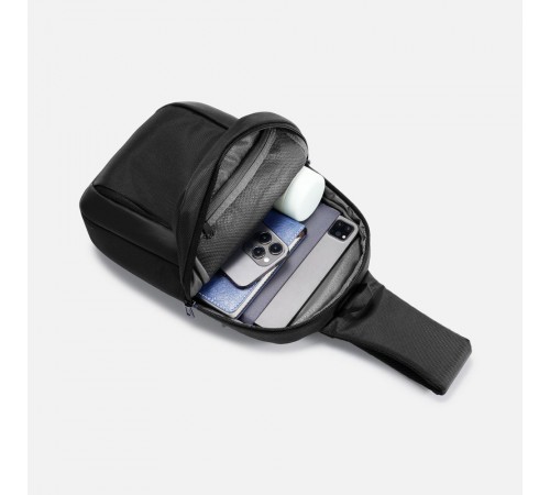 Рюкзак на одно плечо Gravon, черный