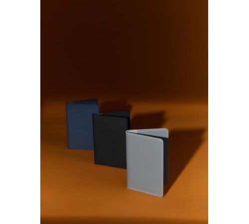 Обложка для паспорта Alaska, серая