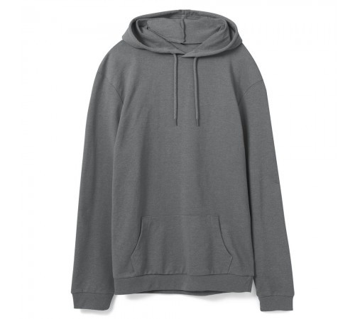 Толстовка с капюшоном унисекс Hoodie, серая (стальная)